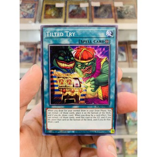 Thẻ bài yugioh! mã blvo-en066 - tilted try - common - 1st edition