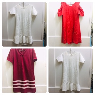 Đầm tiệc jean ngắn dài ngủ secondhand 2hand si