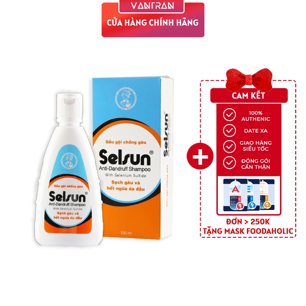 Dầu gội chống gàu Selsun 100ml