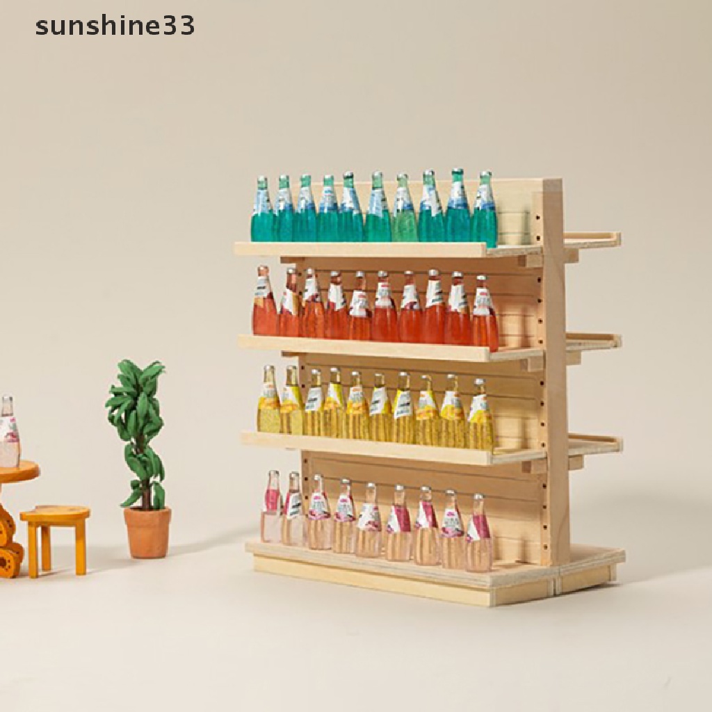 Kệ Để Đồ Hai Mặt Mini Tỉ Lệ 1: 12 Trang Trí Nhà Búp Bê