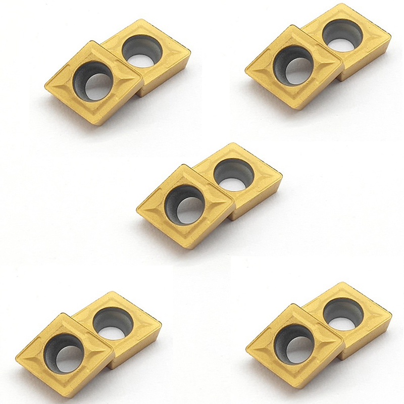 10 Cái CCMT060204 Công Cụ Xoay CNC Bên Trong Cho Máy Tiện