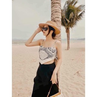 ÁO YẾM 2 DÂY THỔ CẨM