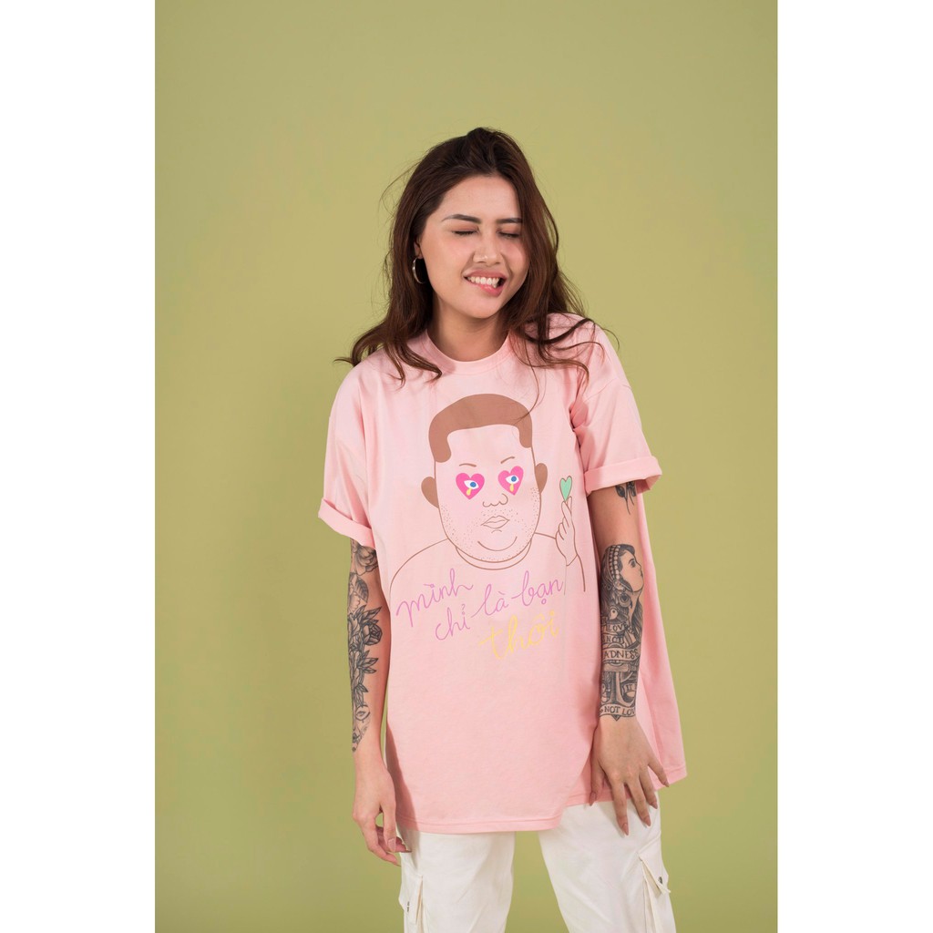 XUOC - CHI LA BAN T-SHIRT OUTFIX ÁO THUN COTTON 4C IN