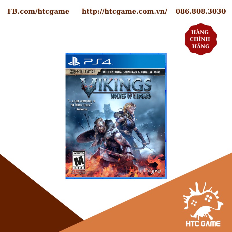 Đĩa game Vikings - Wolves of Midgard Special Edition dành cho PS4