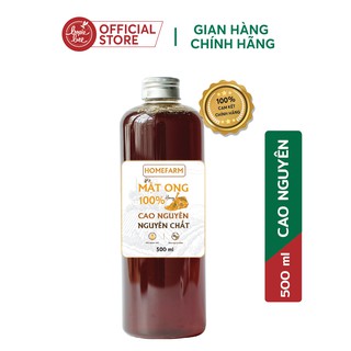 Mật Ong Cao Nguyên Nguyên Chất - Ngọt Tự Nhiên - Không Thêm Hương Liệu - 500ml
