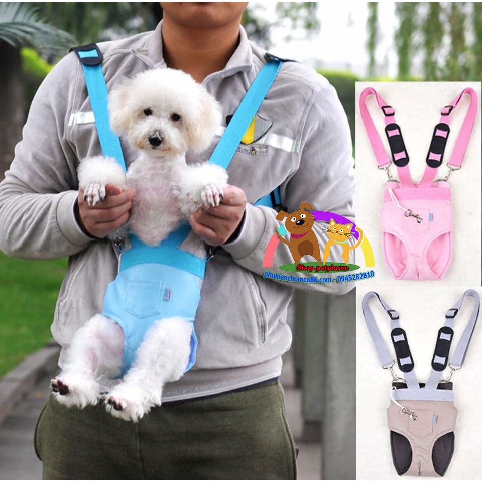 Địu đưa chó mèo đi chơi cute giá rẻ