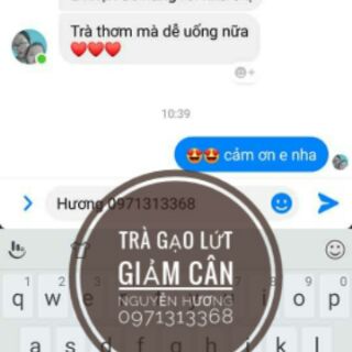 TRÀ GẠO LỨT ĐẬU ĐEN MIX HOA