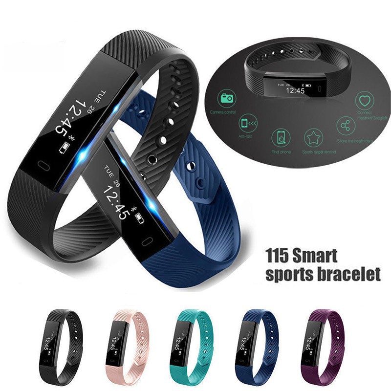 Đồng hồ thông minh kết nối Bluetooth đếm bước chân