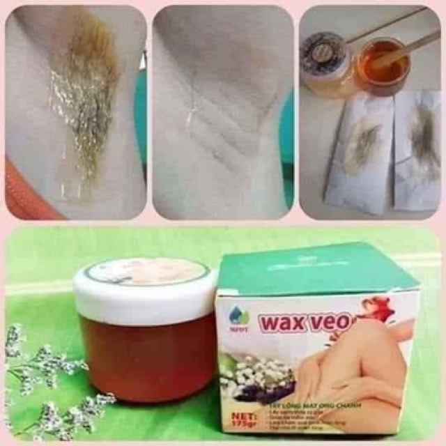 Combo Wax Lông Veo + Mỡ Trăn Tặng Giấy và que gỗ