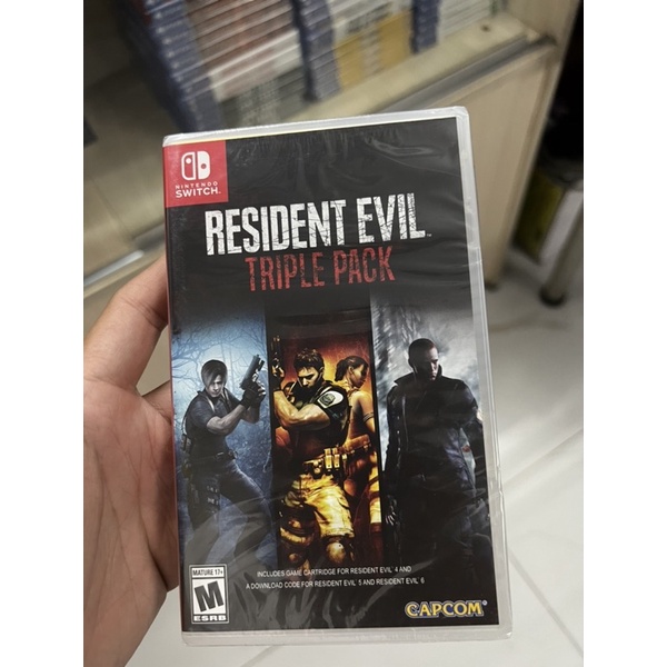 Băng chơi game Nintendo Switch: Resident Evil Triple Pack (4-5-6)