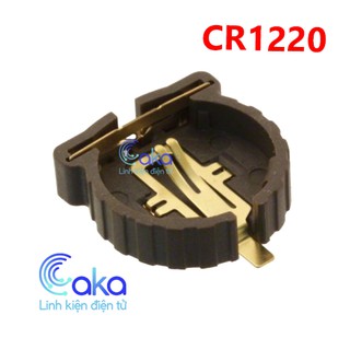 Set 2 Đế Pin CR1220 CMOS - Đế Gắn Pin Nút Áo 12mm