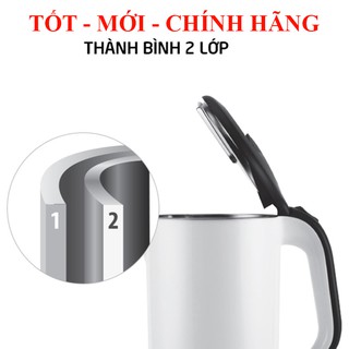 Bình Ấm Đun Siêu Tốc Lock&Lock 1.7L EJK738WHT