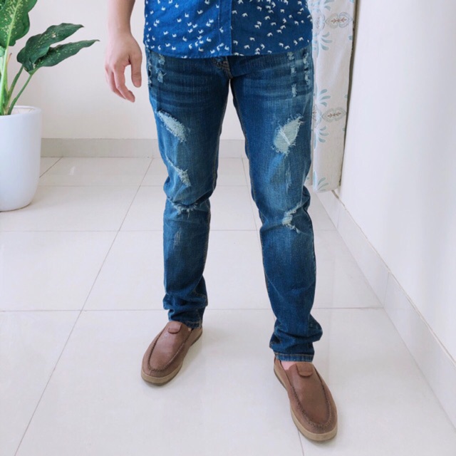 Quần dài jeans mango xuất khẩu xịn