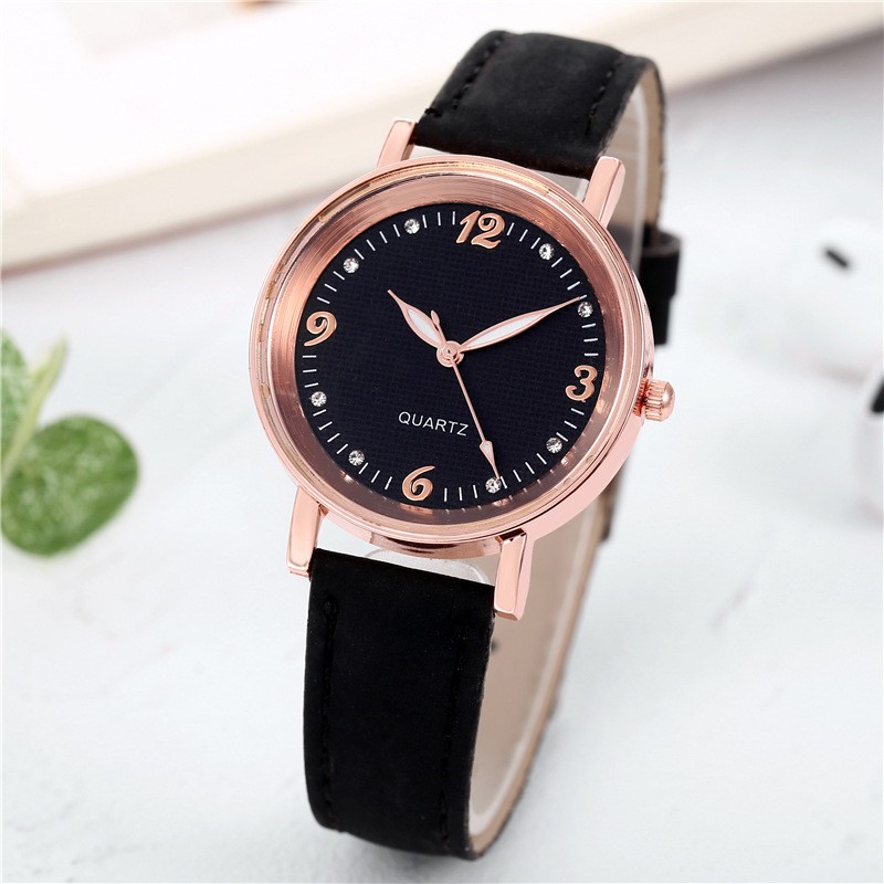 Đồng hồ nữ dây da thời trang học sinh, sinh viên D-ZINER chính hãng ND09 - LINDO