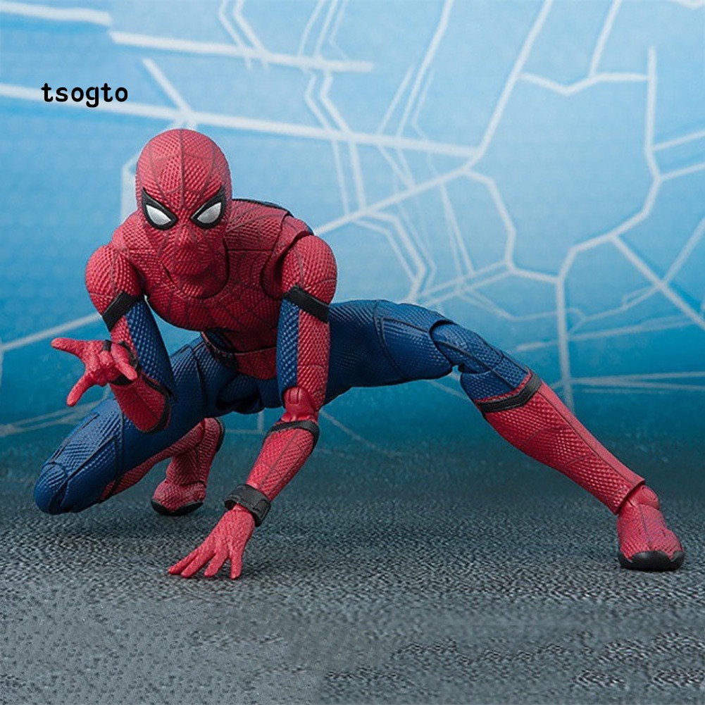 Đồ Chơi Mô Hình Nhân Vật Người Nhện Vui Nhộn 15cm