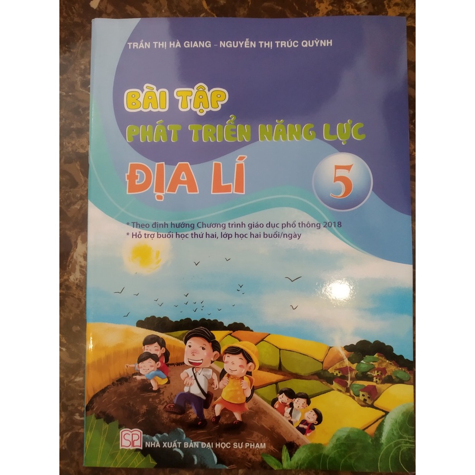 Sách - Bài tập phát triển năng lực học sinh môn Địa lí lớp 5