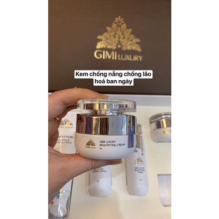 Bộ Kem Nám GiMi Luxury Chính Hãng Mẫu Mới Nhất