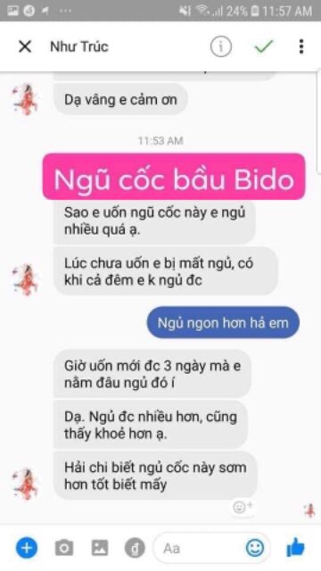 Ngũ cốc bầu cao cấp dưỡng thai Bido [chính hãng]