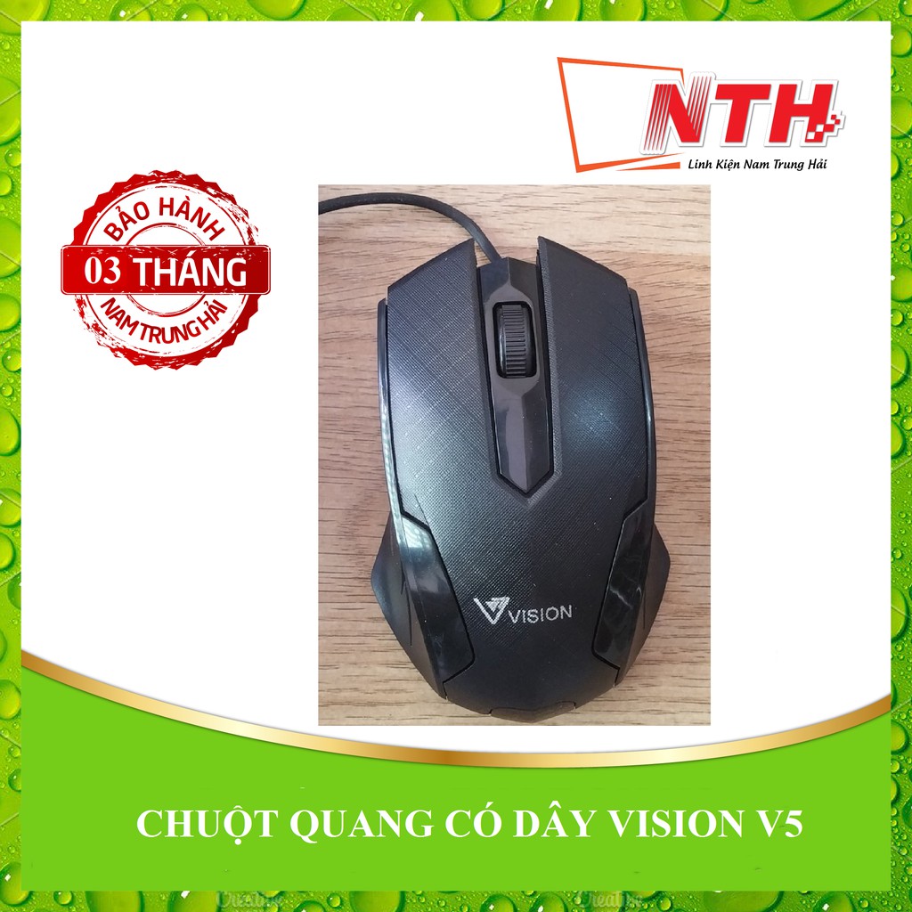 [NTH] CHUỘT QUANG CÓ DÂY VISION V5