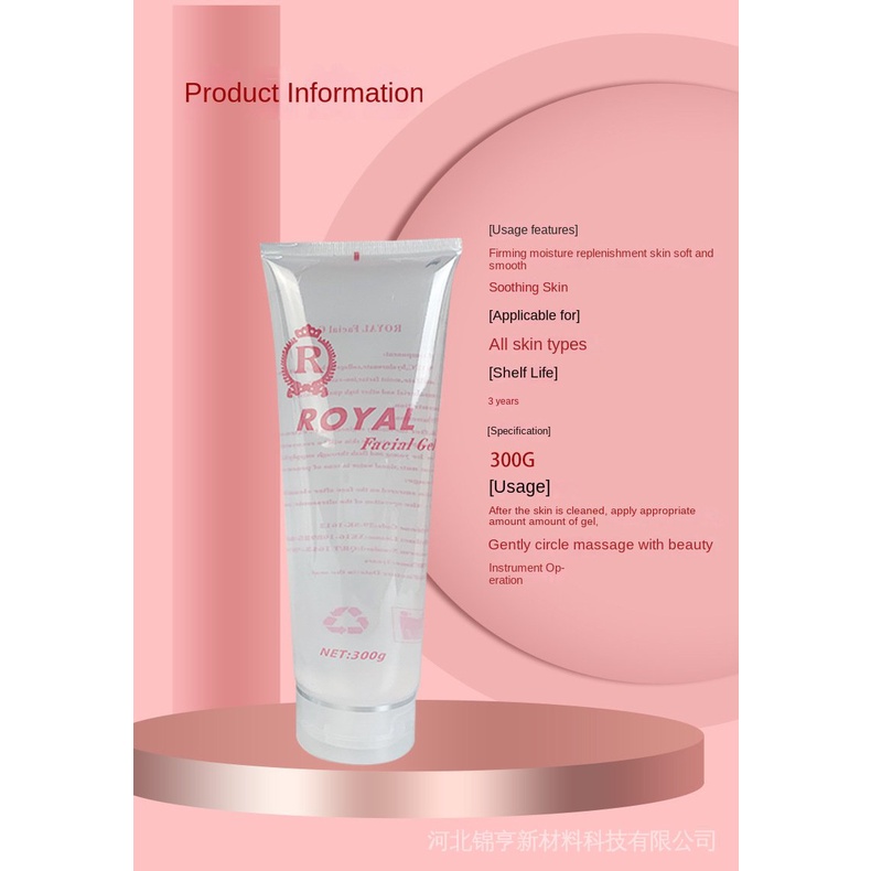 [Hàng mới về] Chai gel lạnh cho máy laser tinh thể photon triệt lông opt dùng salon