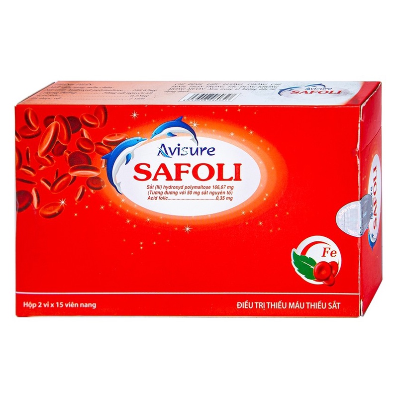 Avisure Safoli.Bổ Sung Sắt,Dưỡng Chất Cho Phụ Nữ Có Thai