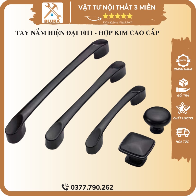 Tay Cầm Cửa Tủ Gỗ Hợp Kim Cao Cấp, Tay Nắm Ngăn Kéo Tủ Quần Áo Kiểu Hiện Đại 8501c BLUKA
