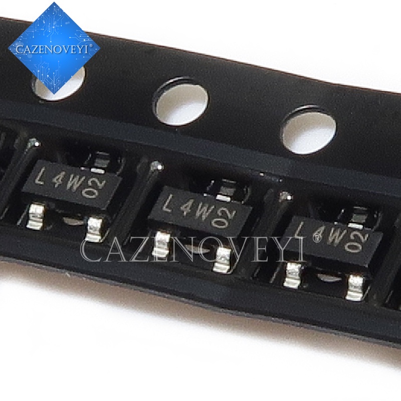 Set 100 linh kiện điện tử BAT54 L4W 0.2A/30V TAW SOT23