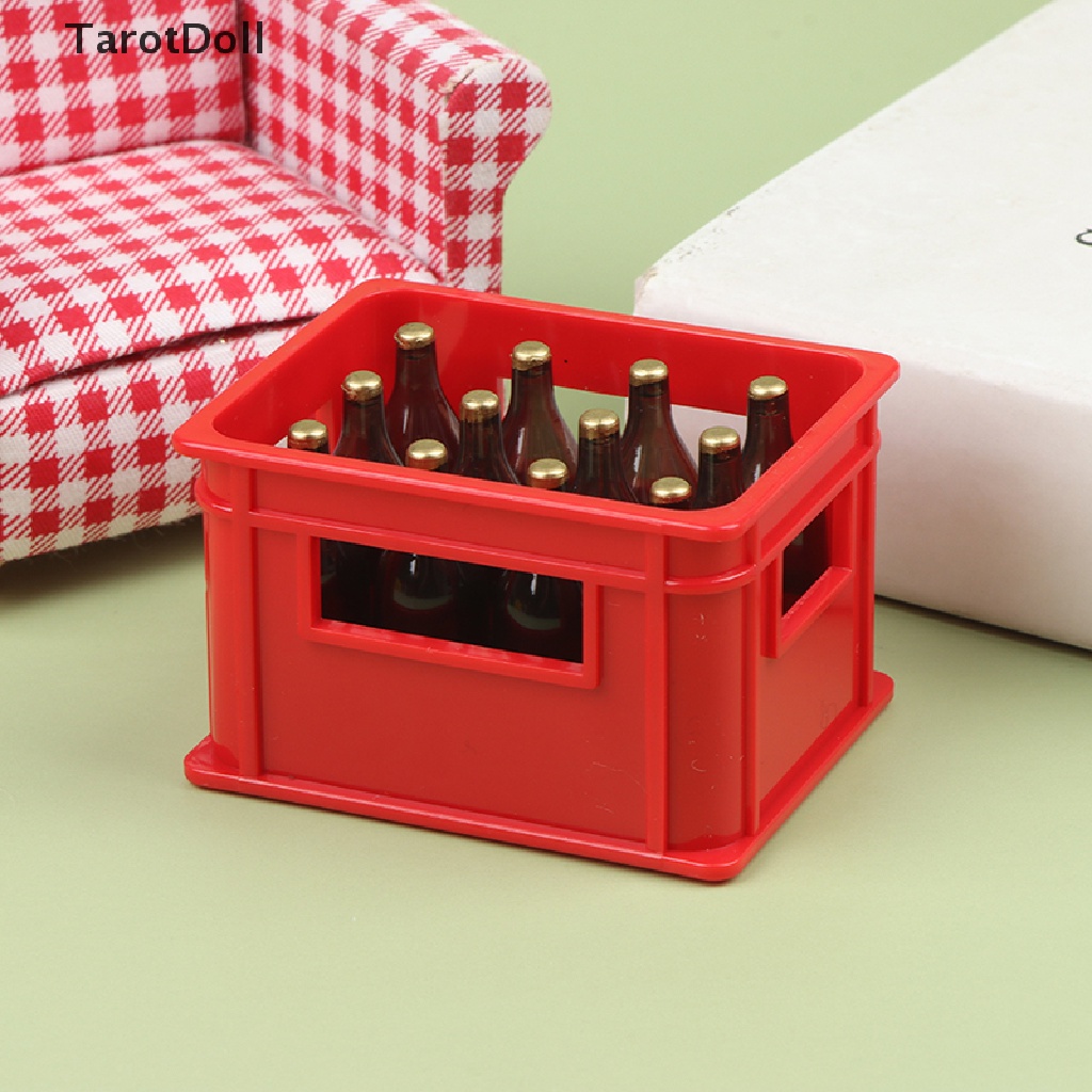 Mô Hình Chai Bia Mini Trang Trí Nhà Búp Bê Tỉ Lệ 1: 12