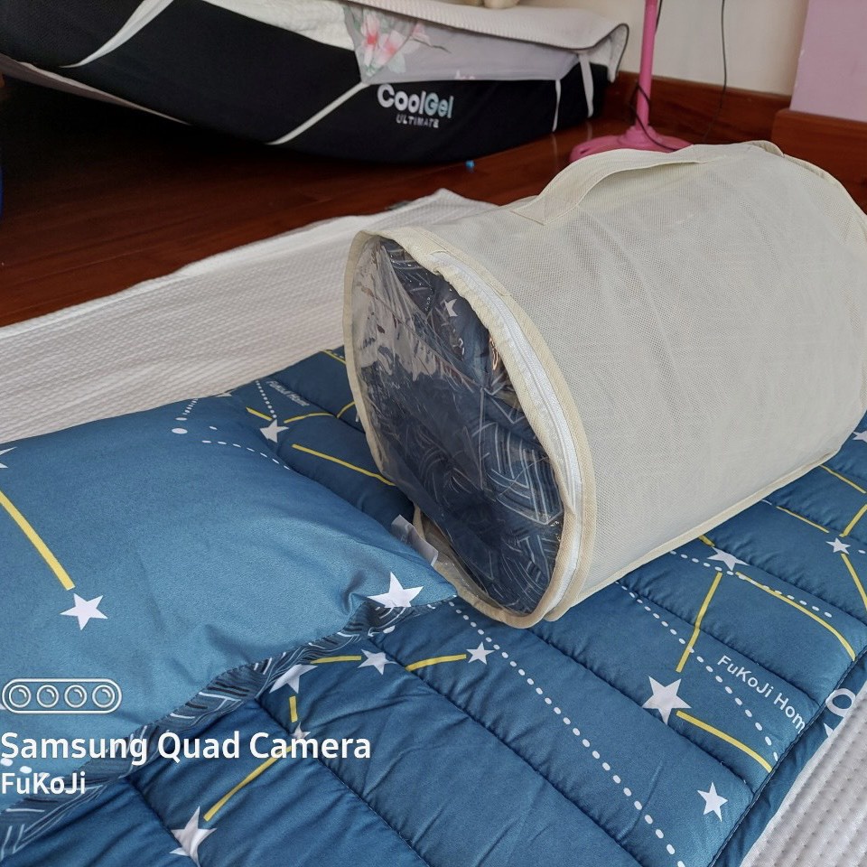 Đệm ngủ văn phòng, nệm trải sàn, nệm du lịch kích thước 85x190cm Tặng kèm gối 💥⚡