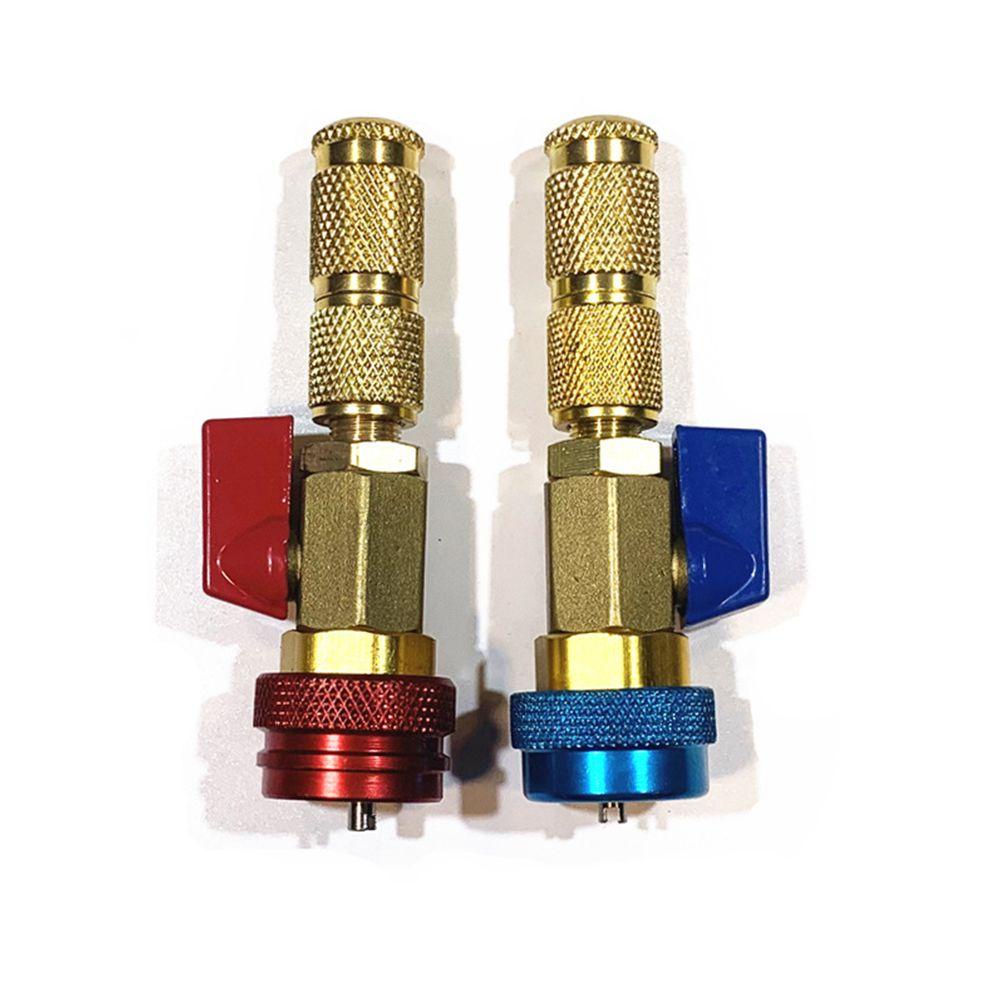 Bộ Chuyển Đổi Cổng Sạc Máy Điều Hòa Xe Hơi Màu Xanh Dương