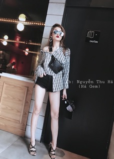 Áo sơ mi hoạ tiết