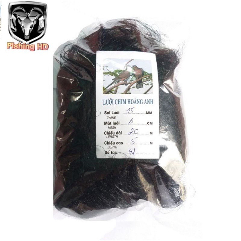Lưới bẫy chim chào mào, khuyên,sáo, cu gá, gà .Lưới chim tàng hình tổng hợp lưới chim thái lan cao 5m siêu nhạy.