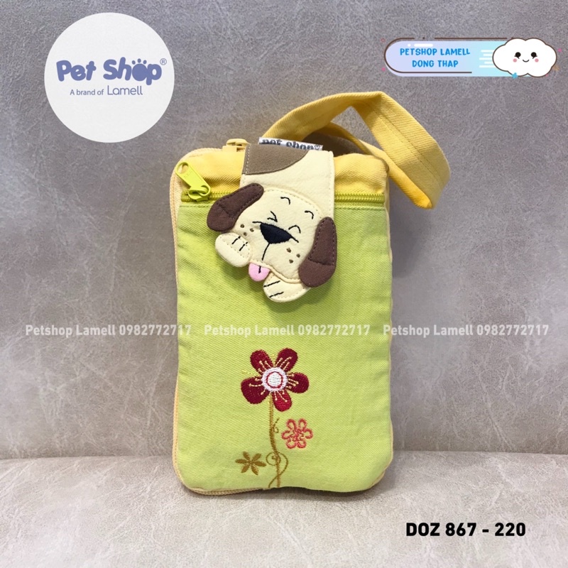Bóp ví cầm tay nhiều ngăn PETSHOP chứa điện thoại, vật dụng - DOZ 867 Ảnh Thật