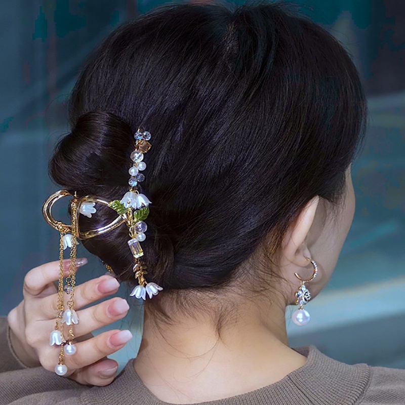 Kẹp Tóc Mạ Vàng Thời Trang Hàn Quốc 2022