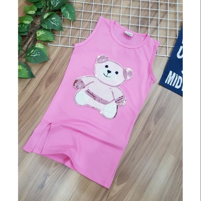 Váy body gấu kim sa