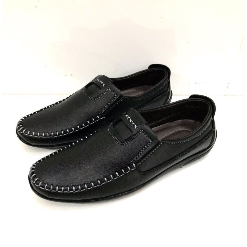 Giày lười nam da mềm, kiểu dáng đẹp, mã GM03,size từ 38-43,màu đen, mẩu mới nhất hiện nay