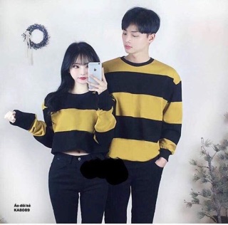 Áo đôi kẻ to ( 1 đôi gồm 2 áo nhé )-T