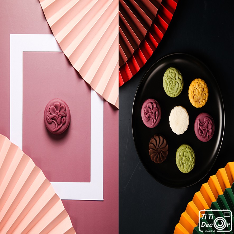 Quạt tròn decor chụp ảnh, trang trí nhà cửa, cửa hàng