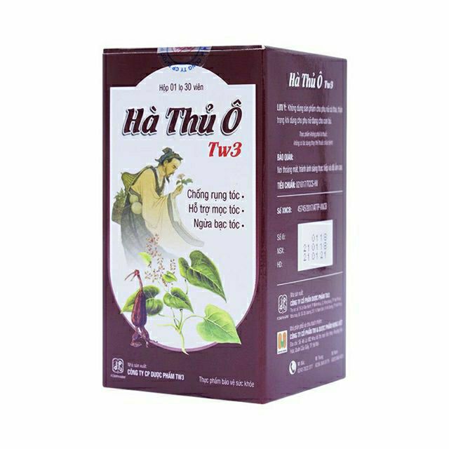 Viên uống Hà thủ ô TW3