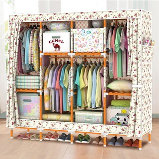 Tủ vải khung gỗ 4 buồng cao cấp tủ vải khung gỗ 3 buồng