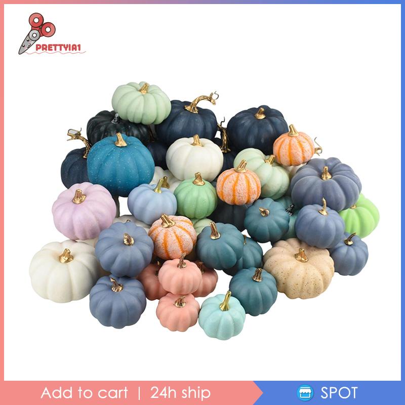 [Prettyia1] 24 Bí Ngô Giả Trang Trí Mùa Thu