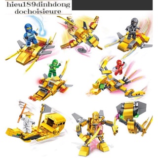 Lắp ráp xếp hình ninjago JX80077 : Rắn