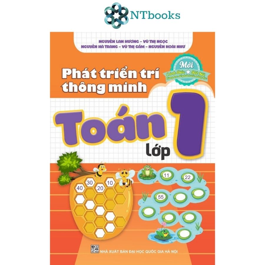 Sách Phát triển trí thông minh toán lớp 1