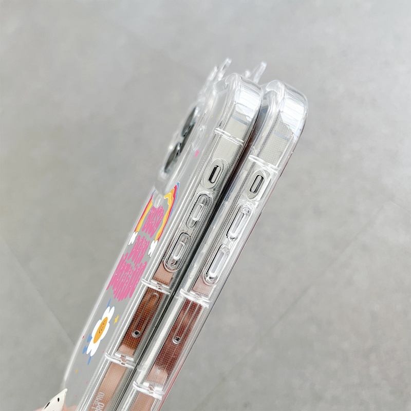 Ốp lưng iphone Suntaiho Ốp lưng iphone Ốp Điện Thoại TPU dẻo chống sốc in hoạt hình thích hợp cho iPhone 13 11 14 Pro Max 12 Pro Max XS Max XR 6 7 8