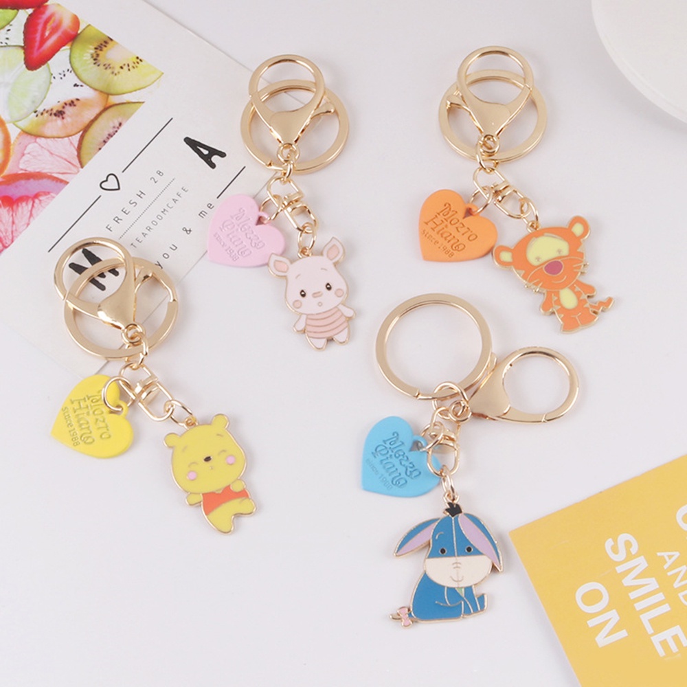Móc khóa hình chú gấu Pooh đáng yêu