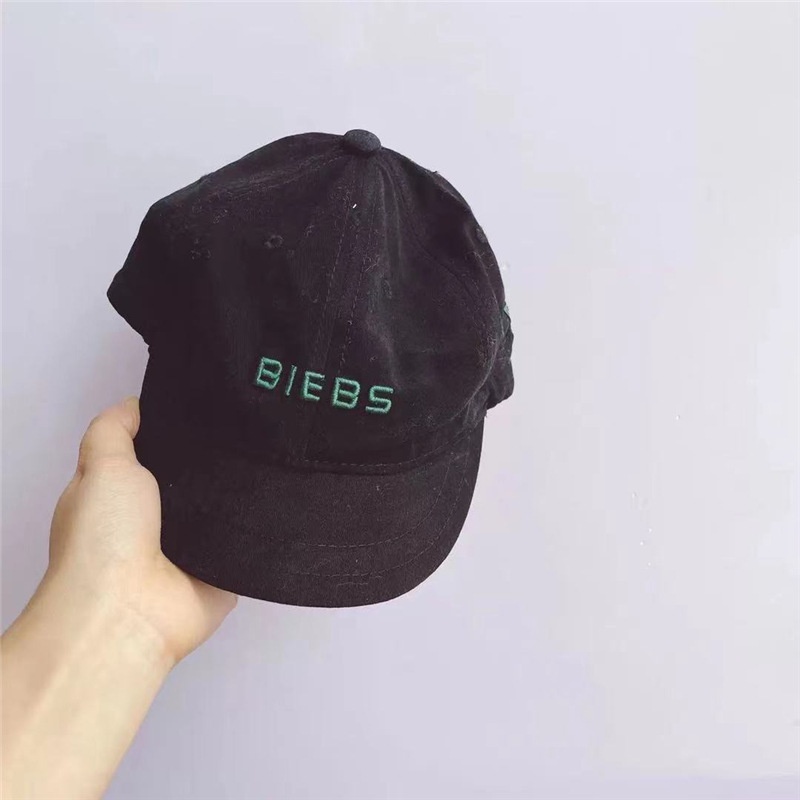 Mũ lưỡi trai LINJW họa tiết thêu phong cách Hàn Quốc thời trang mùa hè 2022