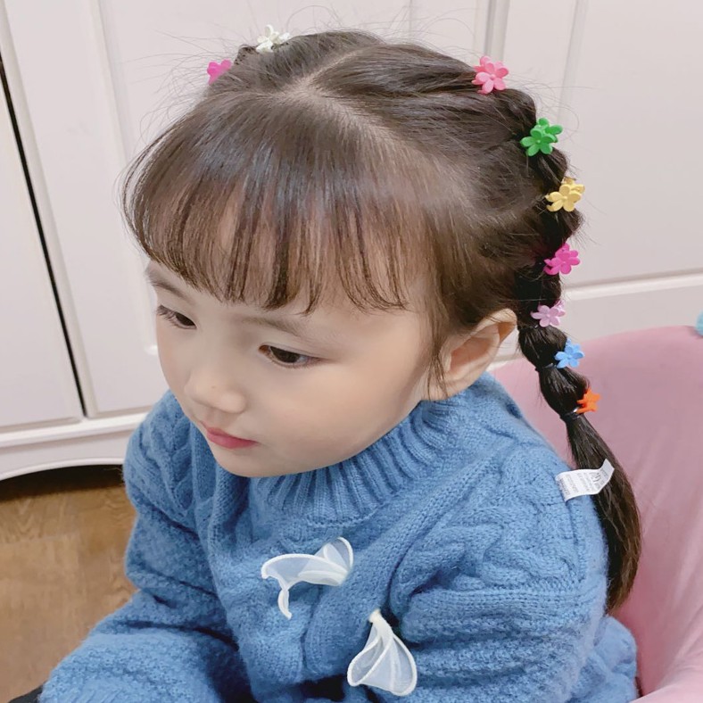 50 Kẹp Tóc Càng Cua Nhiều Màu Siêu Cute Dễ Thương Cho Bé Gái