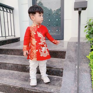 Áo dài bé trai