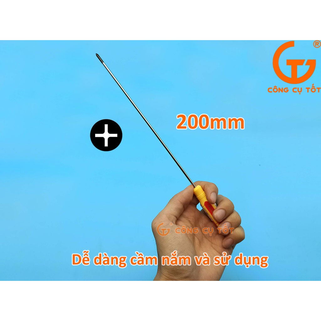 Tô vít 4 cạnh cỡ nhỏ Φ3mm x 200mm