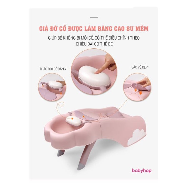 Ghế gội đầu cho trẻ em Babyhop BH-214 hàng chính hãng